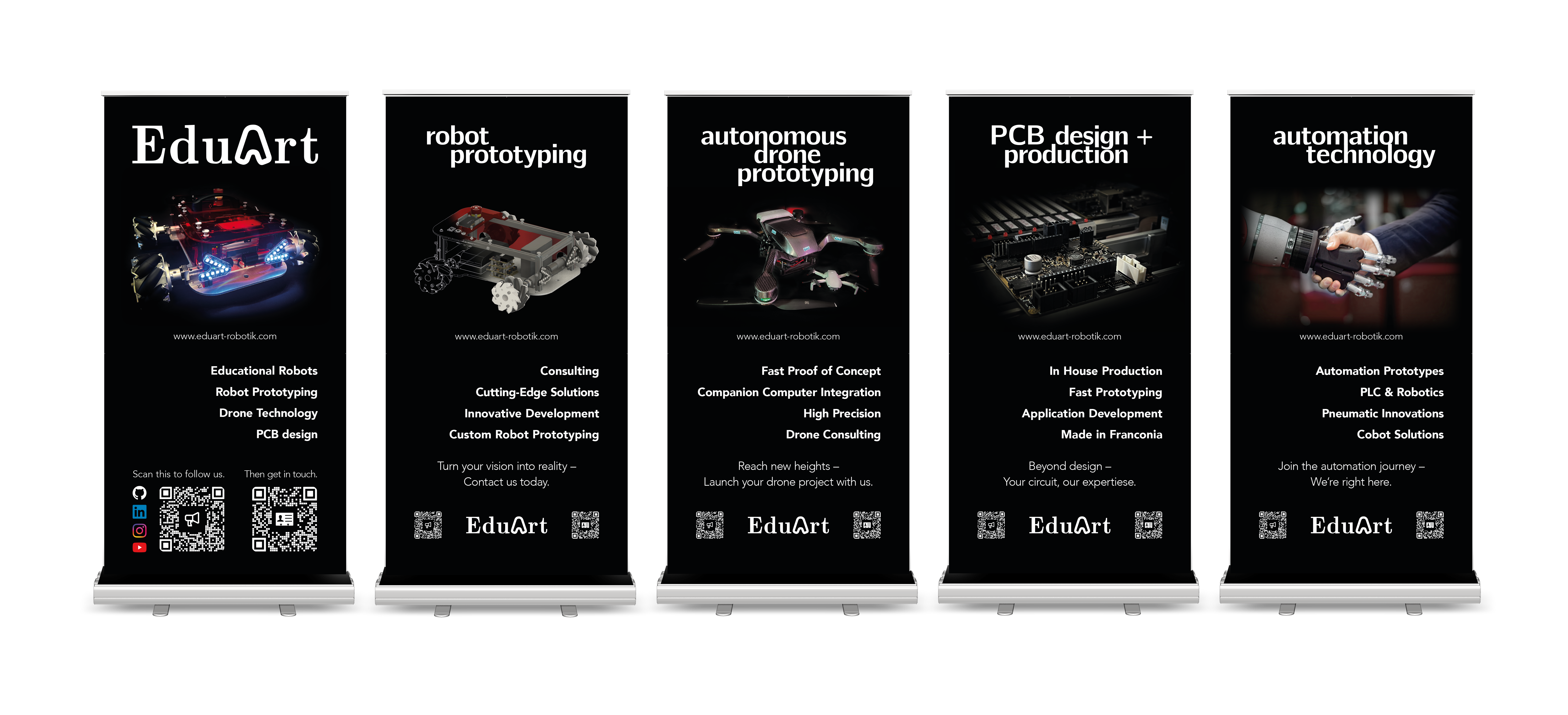 EduArt RollUp Banner Mockup